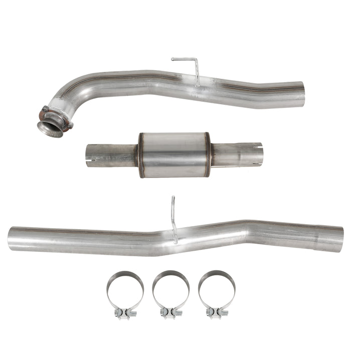 Seguler 2015.5-2016 Chevy / GMC Duramax LML 4" DPF & CAT Delete Pipe(w/Muffler)