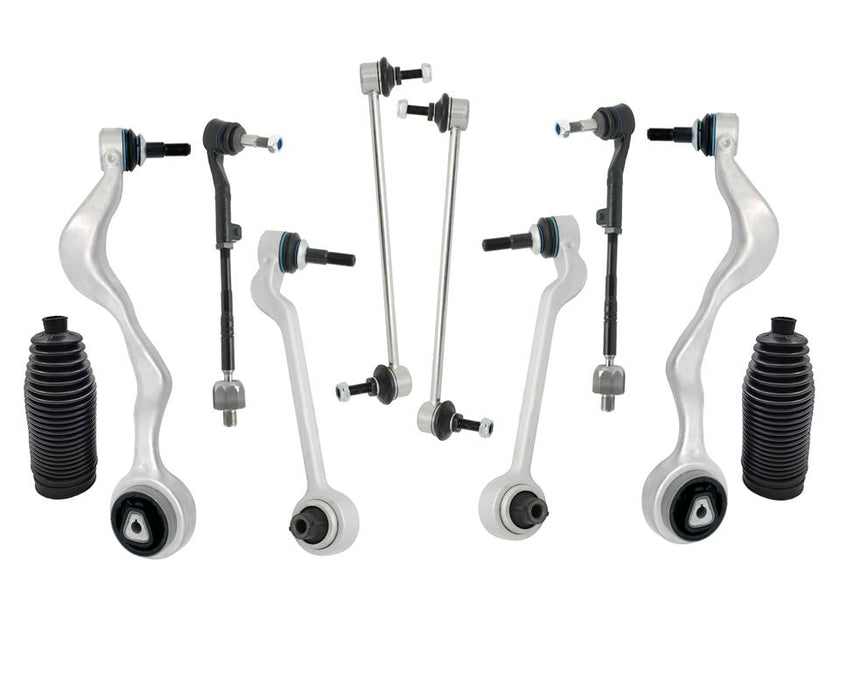 Seguler BMW E90 Front Control Arm Ball Joint Sway Bar Link Tie Rods Suspension kit