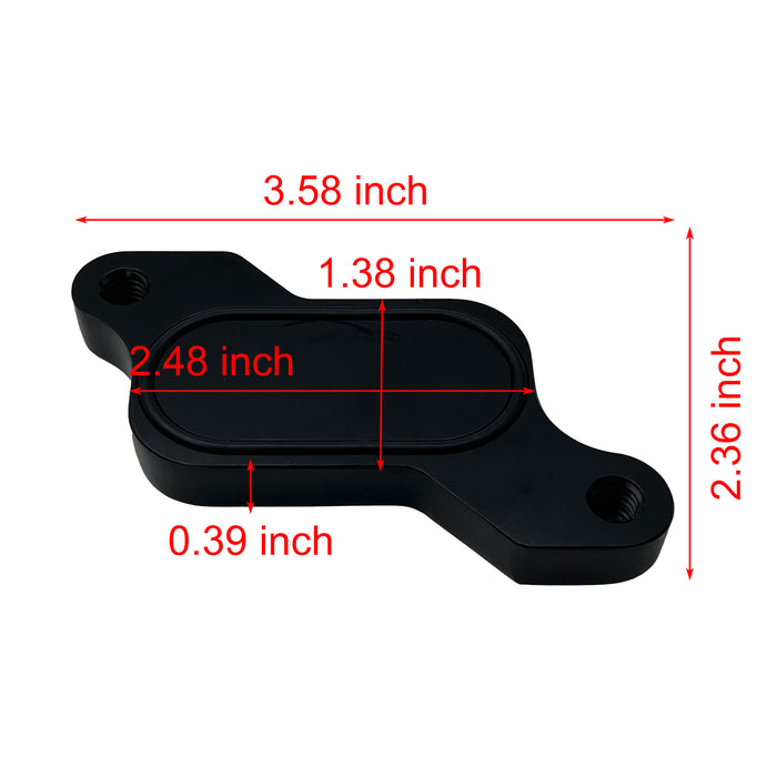 Seguler 2007.5-2010 6.6L Chevy GMC LMM Duramax Passenger Up Pipe & EGR Valve Cooler Delete Kit