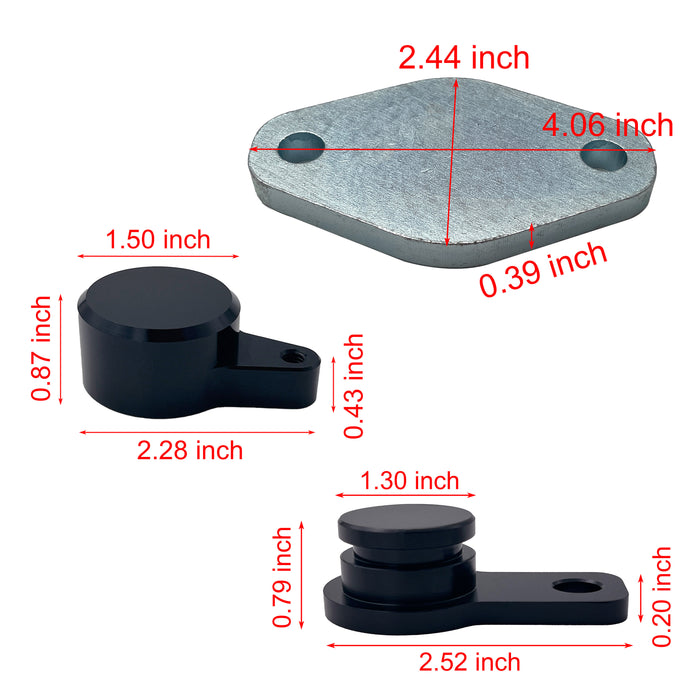 Seguler 2013-2018 6.7L Dodge Ram Cummins Cab & Chassis EGR Cooler Delete Kit