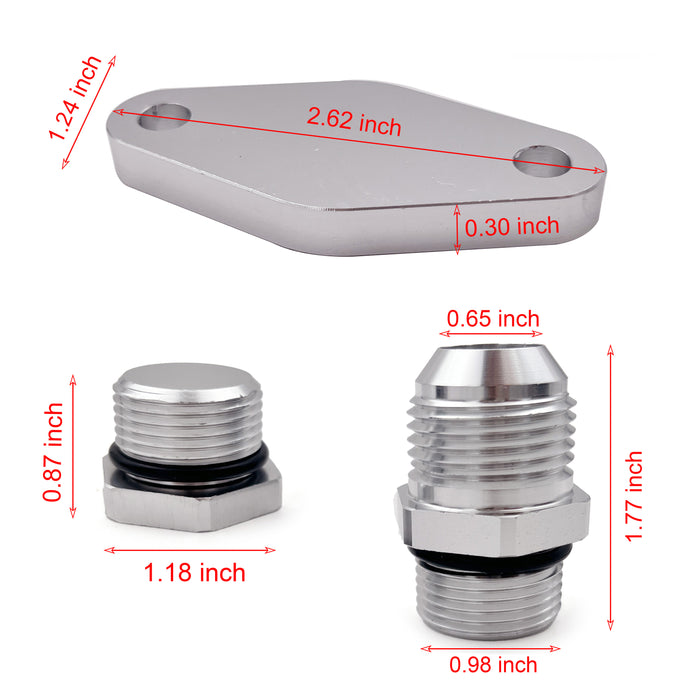 Seguler CCV Reroute/delete kit for 2017-2024 6.6L Chevy DuramaxL5P