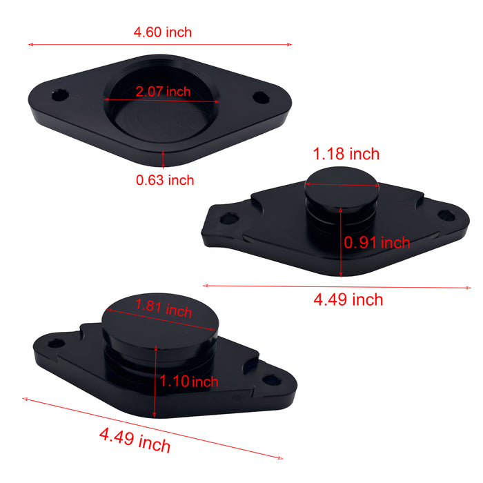 4" DPF/DEF/EGR/CCV Delete All-in-One Kit for 2015.5-2016 Chevy/GMC