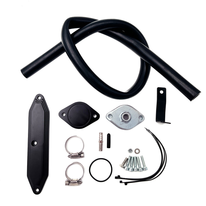 For 2011-2023 6.7L Ford Powerstroke 4inch DPF & CAT Pipe w/EGR Delete Kit