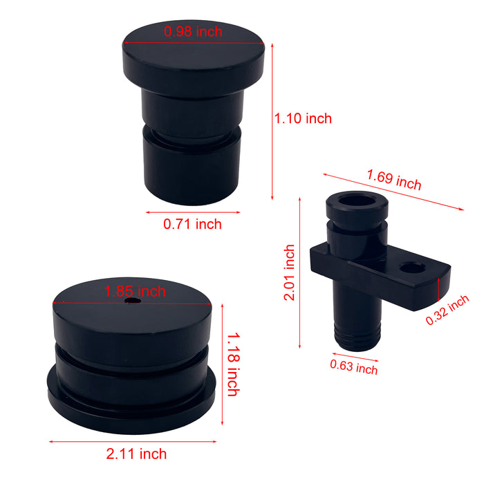 Seguler 5" DPF/EGR/CCV Delete All-in-One Kit for 2007.5-2010 6.6L Duramax LMM