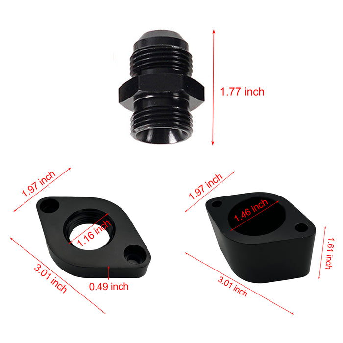 Seguler 2011-2023 6.7L Ford Powerstroke CCV PCV Reroute Engine Ventilation Kit(No tube)