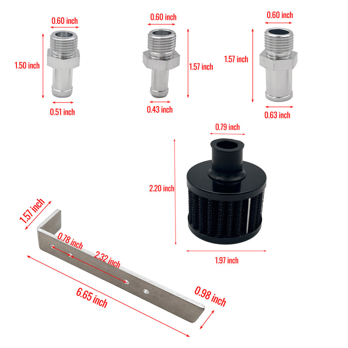 Seguler 2006-2024 5.9L/6.7 Ram Cummins  Billet Valve Cover & oil catch can