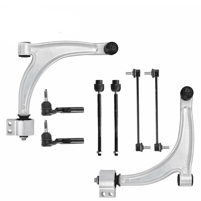 Seguler 2004-2012 Chevy Malibu 8pcs Lower Control Arm Ball Joint Sway Bar Link Kit