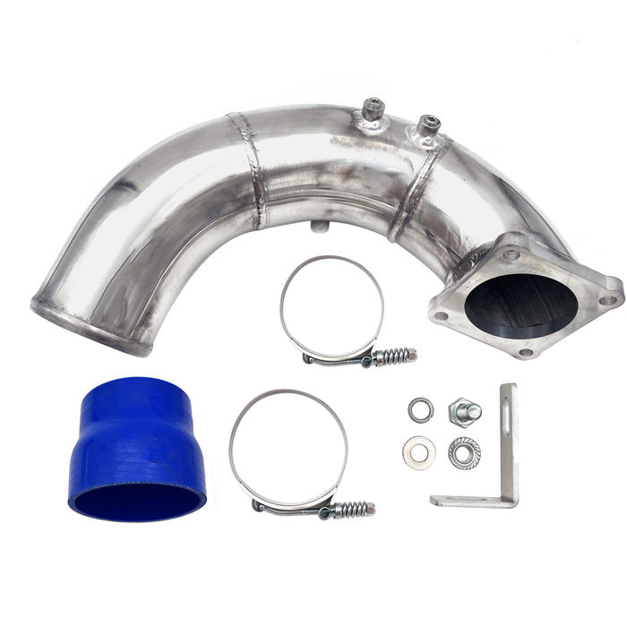 For 1994-1998 5.9L 12V Dodge Cummins Diesel 3.5" Air Intake Elbow Charge Pipe Generic