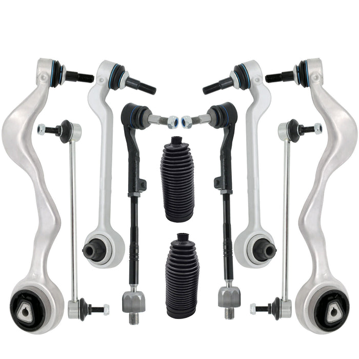 Seguler BMW E90 Front Control Arm Ball Joint Sway Bar Link Tie Rods Suspension kit