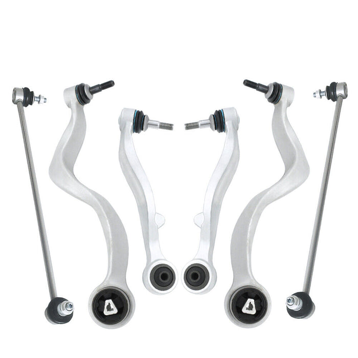 Seguler BMW 7 Series E65 E66 Front LH RH Control Arm & Sway Bar Link Tie Rod kit