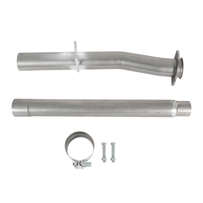 For 2008-2010 6.4L Ford F250 F350 F450 F550 Powerstroke 4inch Cat & DPF Delete Pipe