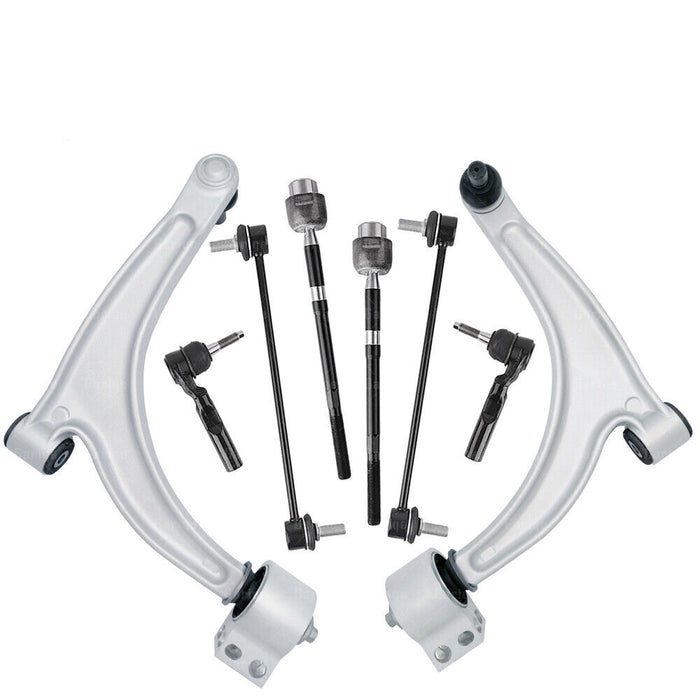 Seguler 2004-2012 Chevy Malibu 8pcs Lower Control Arm Ball Joint Sway Bar Link Kit
