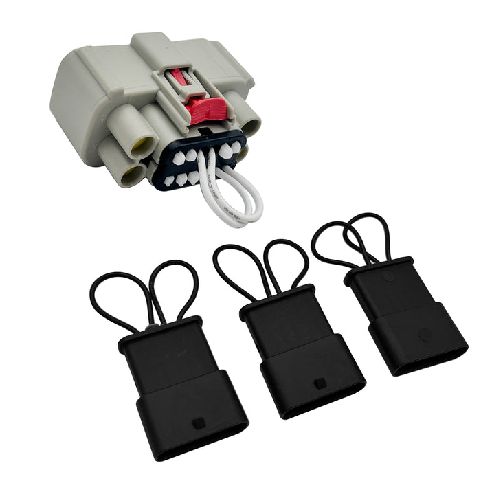 Seguler 2017-2019 L5P Duramax Diesel 4pcs L5P Can Bus Plugs Connector Replacement