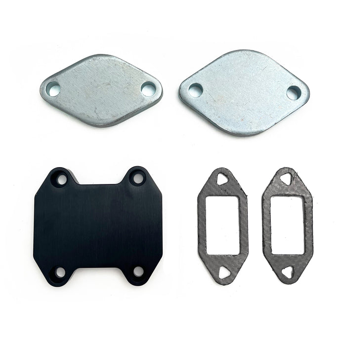 Seguler 4" DPF Delete Race Pipe EGR Delete Kit for 2007.5-2009 6.7L Ram Cummins