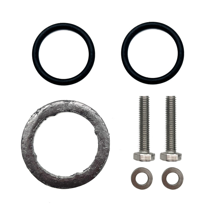 For 2003-2010 6.0L Ford F250 F350 Powerstroke Diesel EGR Eliminator Spool With Bolts & Orings