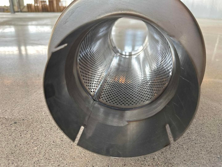 Seguler 4 Inch Muffler Delete Pipe 20 Inch Length for Diesel Exhaust Stainless Steel