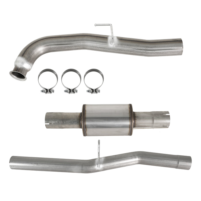 Seguler 4" DPF & CAT Pipe/CCV/EGR Delete Kit for 2011-2015 6.6L Duramax LML