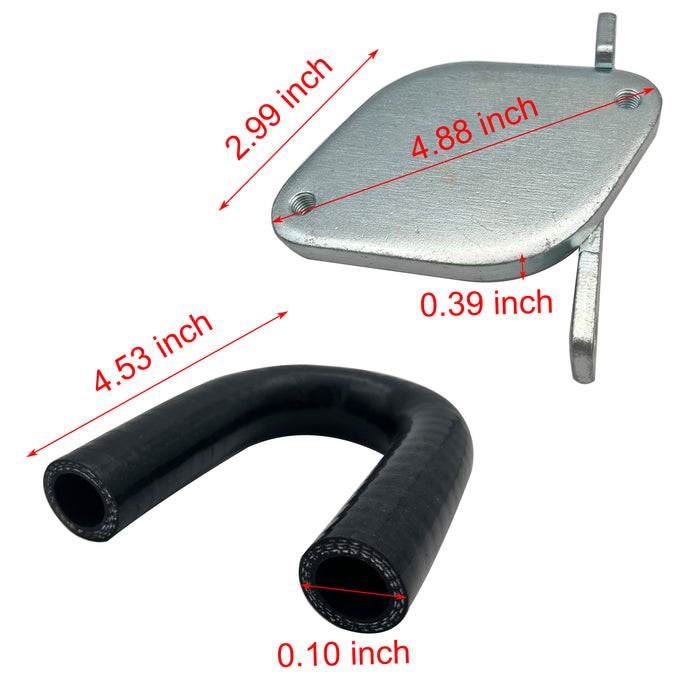 Seguler 5" DPF/EGR/CCV Delete All-in-One Kit for 2007.5-2010 6.6L Duramax LMM