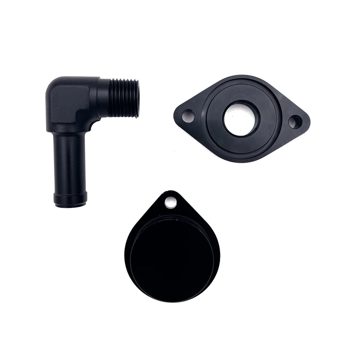 For 11-23 Ford 6.7L Powerstroke CCV/PCV Reroute/Delete Engine Ventilation Kit