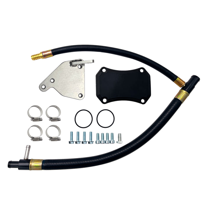 Seguler CCV ReRoute & EGR Cooler Delete Kit for 2011-2016 6.6L Chevy Duramax LML