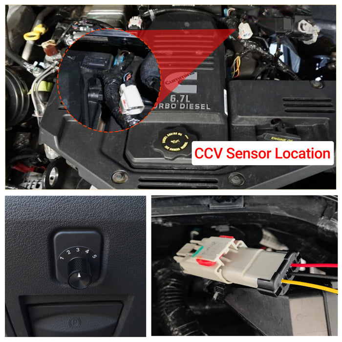 Seguler 2010+ Dodge Ram Cummins EZ-Lynk/CCV SOTF Switch