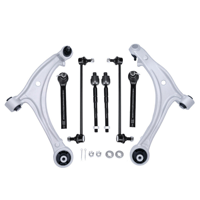 Seguler 2005-2010 Odyssey 8PC Front Control Arm Ball Joint Tie Rod Sway Bar Link Kit