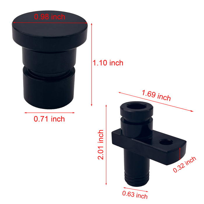 Seguler 2004-2005 6.6L Duramax LLY CCV PCV Reroute & EGR valve Delete Kit