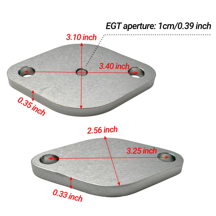 Seguler 2013-2018 6.7L Dodge Ram Cummins Diesel EGR Cooler Valve Delete Kit