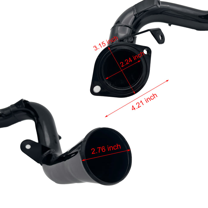 Seguler 2007.5-2010 6.6L Duramax LMM Passenger Up-Pipe & EGR Delete Kit w/intake