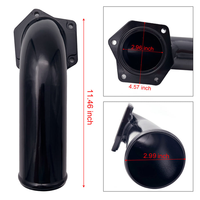 Seguler 5" Dp-Back DPF Delete Pipe & EGR Delete Kit for 2008-2010 6.4L Ford Powerstroke