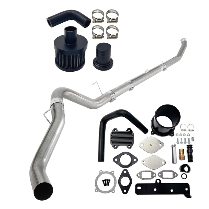 Seguler 5" Turbo Back DPF/CCV/EGR Delete Kit for 2013-2018 6.7L Ram Cummins
