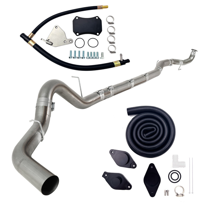 Seguler 5" DP-Back DPF Pipe/EGR/CCV Delete Kit for 2015.5-2016 LML 6.6L Duramax