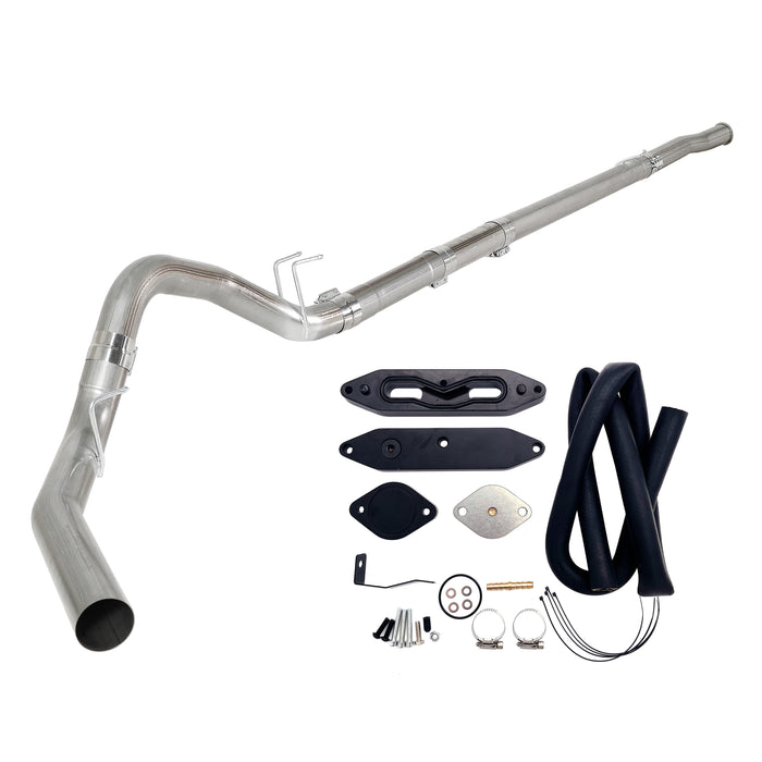 Seguler 4"/5" Dp-Back DPF Delete Pipe & EGR Delete for 2011-2022 6.7L Ford Powerstroke