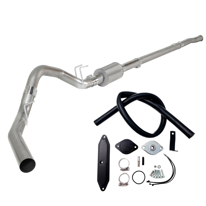 Seguler 4"/5" Dp-Back DPF Delete Pipe & EGR Delete for 2011-2022 6.7L Ford Powerstroke