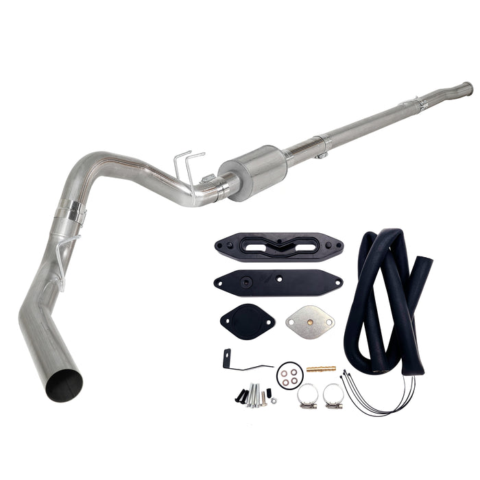 Seguler 4"/5" Dp-Back DPF Delete Pipe & EGR Delete for 2011-2022 6.7L Ford Powerstroke