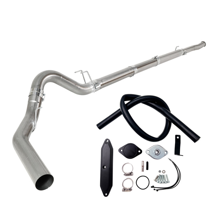 Seguler 4"/5" Dp-Back DPF Delete Pipe & EGR Delete for 2011-2022 6.7L Ford Powerstroke