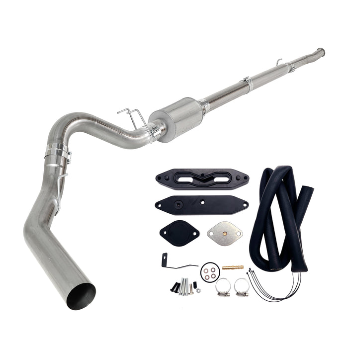 Seguler 4"/5" Dp-Back DPF Delete Pipe & EGR Delete for 2011-2022 6.7L Ford Powerstroke