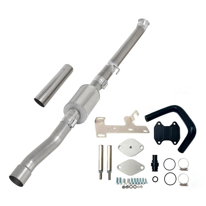 Seguler 2019-2024 6.7L Ram Cummins 4"/5" DP-Back DPF delete pipe w/EGR Delete kit