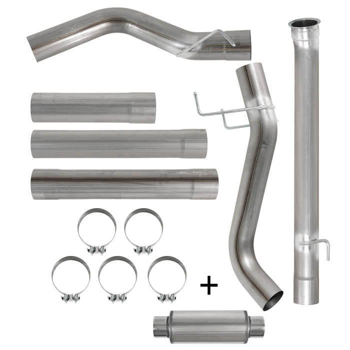Seguler 2019-2024 6.7L Ram Cummins 4"/5" DP-Back DPF delete pipe w/EGR Delete kit