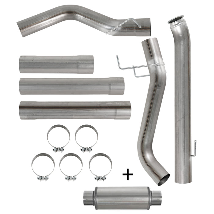 Seguler 2019-2024 6.7L Ram Cummins 4"/5" DP-Back DPF delete pipe w/EGR Delete kit