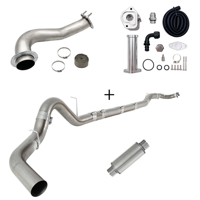 Seguler 2017-2023 6.6L Duramax L5P DPF/CCV/EGR Delete & Downpipe w/Can Bus kit