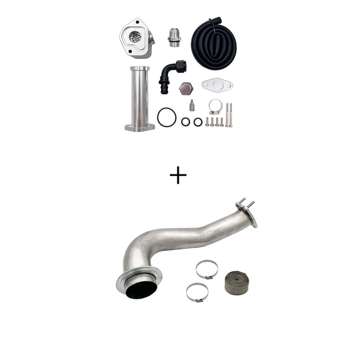 Seguler 2017-2023 6.6L Duramax L5P DPF/CCV/EGR Delete & Downpipe w/Can Bus kit