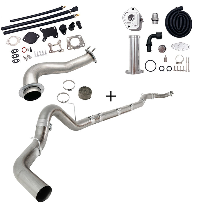 Seguler 2017-2023 6.6L Duramax L5P DPF/CCV/EGR Delete & Downpipe w/Can Bus kit