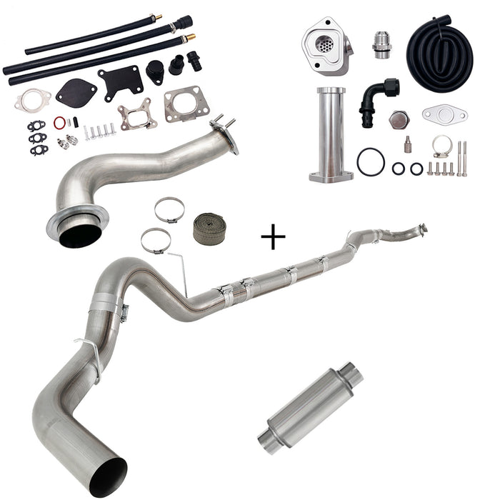 Seguler 2017-2023 6.6L Duramax L5P DPF/CCV/EGR Delete & Downpipe w/Can Bus kit