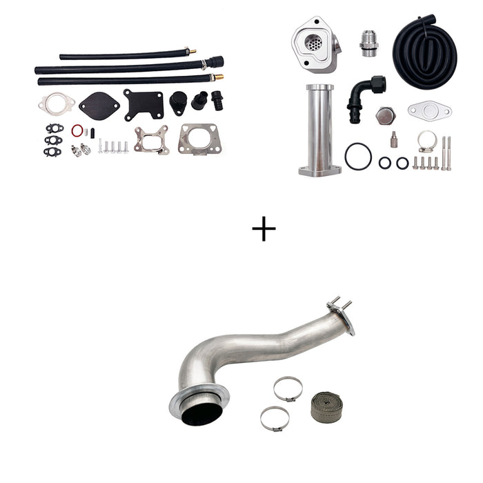 Seguler 2017-2023 6.6L Duramax L5P DPF/CCV/EGR Delete & Downpipe w/Can Bus kit