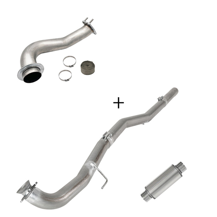 Seguler 2017-2023 6.6L Duramax L5P DPF/CCV/EGR Delete & Downpipe w/Can Bus kit