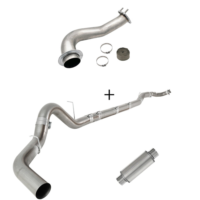 Seguler 2017-2023 6.6L Duramax L5P DPF/CCV/EGR Delete & Downpipe w/Can Bus kit