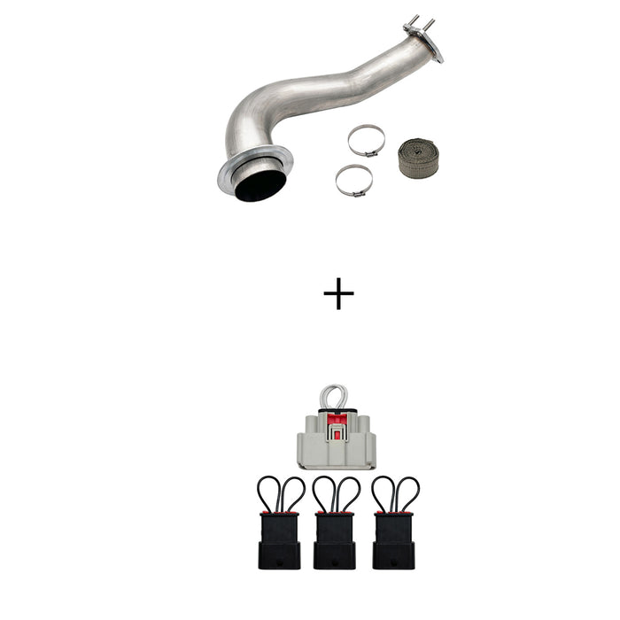 Seguler 2017-2023 6.6L Duramax L5P DPF/CCV/EGR Delete & Downpipe w/Can Bus kit