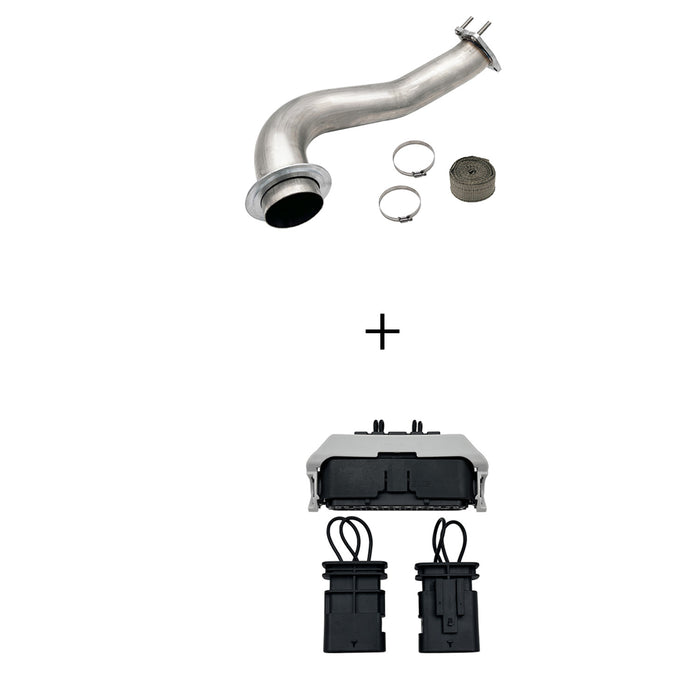 Seguler 2017-2023 6.6L Duramax L5P DPF/CCV/EGR Delete & Downpipe w/Can Bus kit