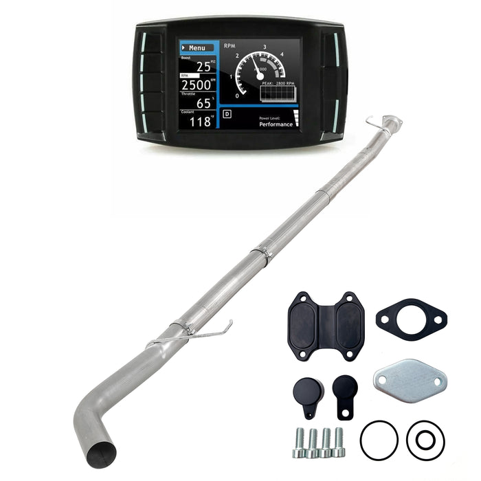 4" DPF/DEF/EGR Delete All-in-One Kit for 2013-2019 6.7 Ram Cummins